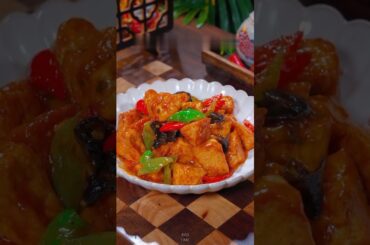 Paneer भूल जाओ 😳 Tofu Chilli ऐसा बनाओ कि सब उंगलियाँ चाटें 🤤🔥 #tofu #chilli #recipe