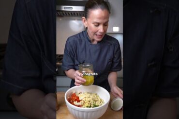 Ensalada de esparragos y tomates cherry