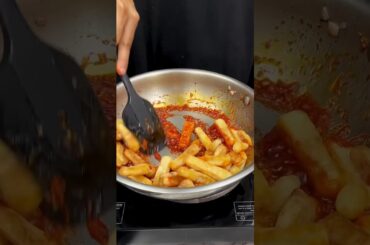 ✅Viral Recipe: Restaurant-Style Honey Chilli Potato🤤#cooking #recipe #viral #food