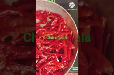 chili powder recipe at home 🌶️ #recipe #cooking #viral #youtubeshorts masala #chilipowder