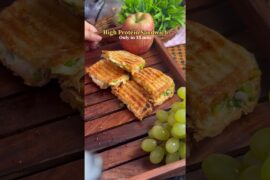 High Protein Grilled Sandwich 🥪