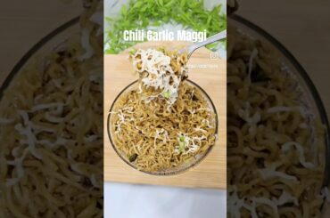 5 Minute Chili Garlic Maggi | Super Spicy & Delicious  #shorts #maggi #cooking #food #recipe #food
