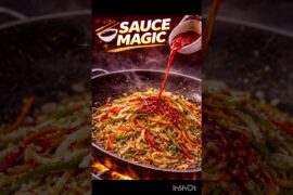 Street Style Chilli Garlic Noodles in 5 Minutes BetterThan Restaurant#youtubeshorts#food#foodshorts