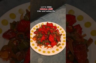 Chicken chilli recipes #supportme #chikken #likeandsubscribe #trending #ytshorts #explore