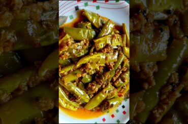 Dahi Mirchi recipe | chapati curd chilli | dahi wali mirchi # cooking #ytshorts #viralvideo #recipe