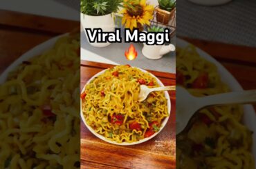 Viral Chilli Garlic Maggi You Need to Try 🔥 #maggi #maggie #noodles #webchatoreyeats