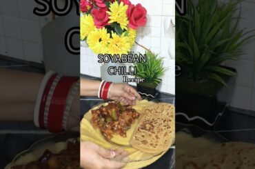 !!..SOYA CHILLI RECIPE..!! 🍽️😋 #viral #food #recipe #cooking #trending #ytshorts #yt #shorts