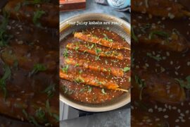 Veg chili kababs | Desi Chinese starter #recipe #shorts #kabab #chinesefood #trending