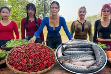 Amazing cooking fish with chili deep fried recipe