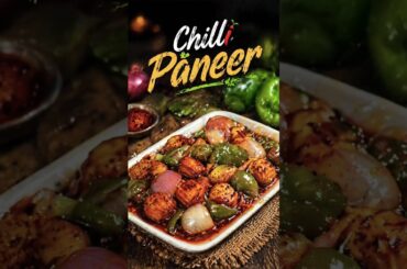 Restaurant Style Chilli Paneer at Home 🍲😱! #shortsfeed #short #trending #cooking