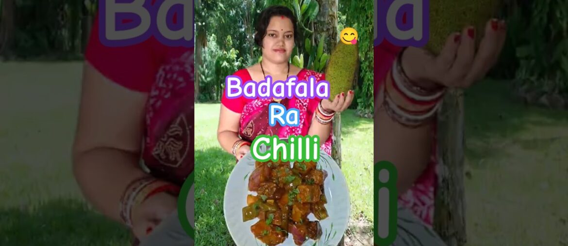 badafala ra chilli🤪#viral #food #recipe #odia #cooking #jackfruit #chillirecipe #ytshorts #shorts