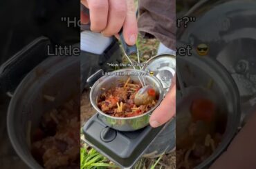 Just how I like it 🙏🏻 #chilli #cooking #crocs #outdoors #country
