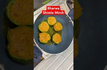 Bharwa Shimla Mirch & Jeera Aloo | Quick Lunch Box Recipe