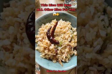 Pepper Garlic Rice in Minutes! 🔥 Easy Rice Recipe That Will Change Your Meal Forever! #shorts