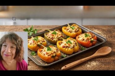 🫑🫑THIS STUFFED PEPPER RECIPE WILL CHANGE YOUR LIFE 🫑🫑
