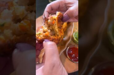 Street Style Crispy Bread Pakoda in 30 Seconds 🍞🔥 #shorts #recipe