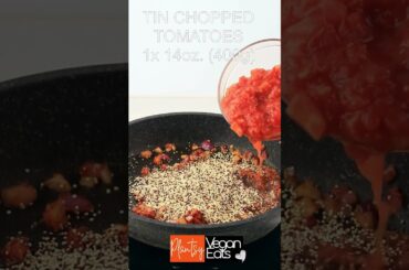 Black Bean Quinoa Chili Recipe🌿An Easy, Go-To Vegan Dish