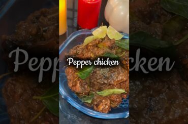 The Ultimate Pepper Chicken Recipe: Spicy, Bold, and Finger-Licking Good✨#cooking #chicken #recipe