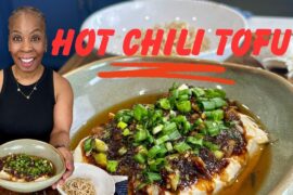 This Hot Chili Tofu Is Addictive 🔥 (Silken Tofu Recipe in Minutes)