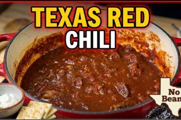 Texas Red Chili Recipe | Heirloom No Bean Recipe