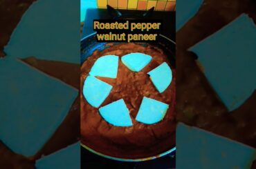 Trending Roasted  Red Pepper Paneer Recipe 😋 #viral #short