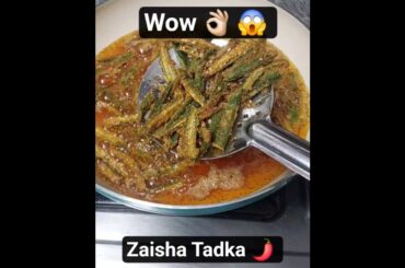 2min amazing fry chilli and fry bhindi ||#shorts #shortsfeed #youtube #trending #viral #recipe