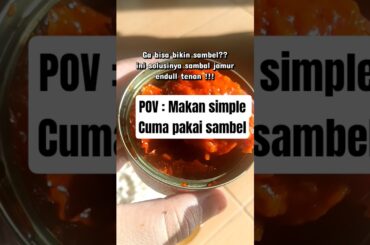 sambal jamur #videoshort #sambal #jajanan #makanan #viralvideo