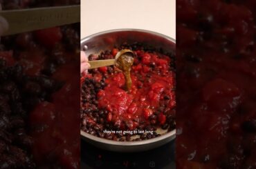 Crispy Black Bean Chilli Tacos