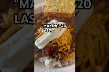 $20 Meal That Lasted 2 Days for My Kids | Chili, Rice & Garlic Bread 🍽️