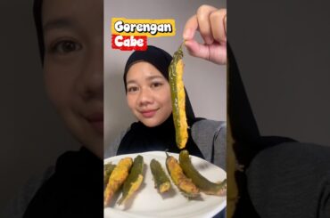 Gorengan cabe ala India versi sehat