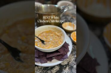How to Make White Chicken Chili - FAST and EASY!