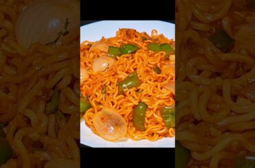 chili Maggie Recipe #food #youtubeshorts #viralvideo #