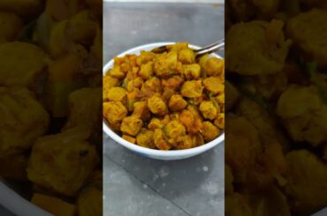 Easy Chilli Soya Chunks Recipe ✨ Perfect Side Dish for Dosa & Chapathi#viral #shorts #food #healthy