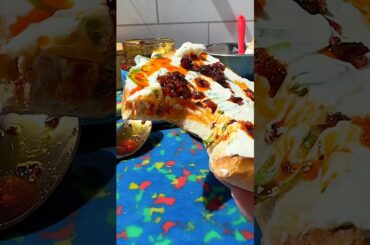 POV you just discovered the best bagel topping #foodie #chili #shorts