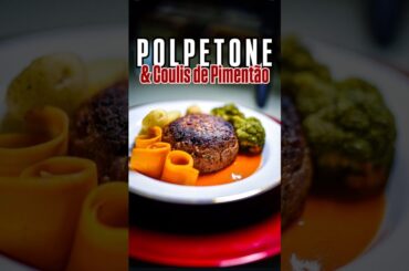 Polpetone & Coulis de Pimentão