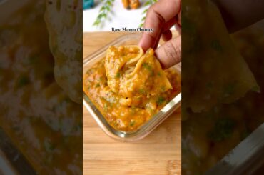 Raw Mango Chutney Recipe | Kaccha Aam ki Chatni | Tangy Summer Chutney in 10 Minutes #shorts