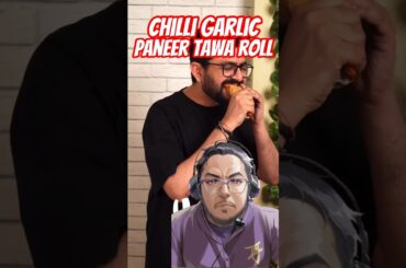 Chilli Garlic Paneer Roll! #ytshortsindia #trendingshorts #viralreels #trendingreels #shortsfeed
