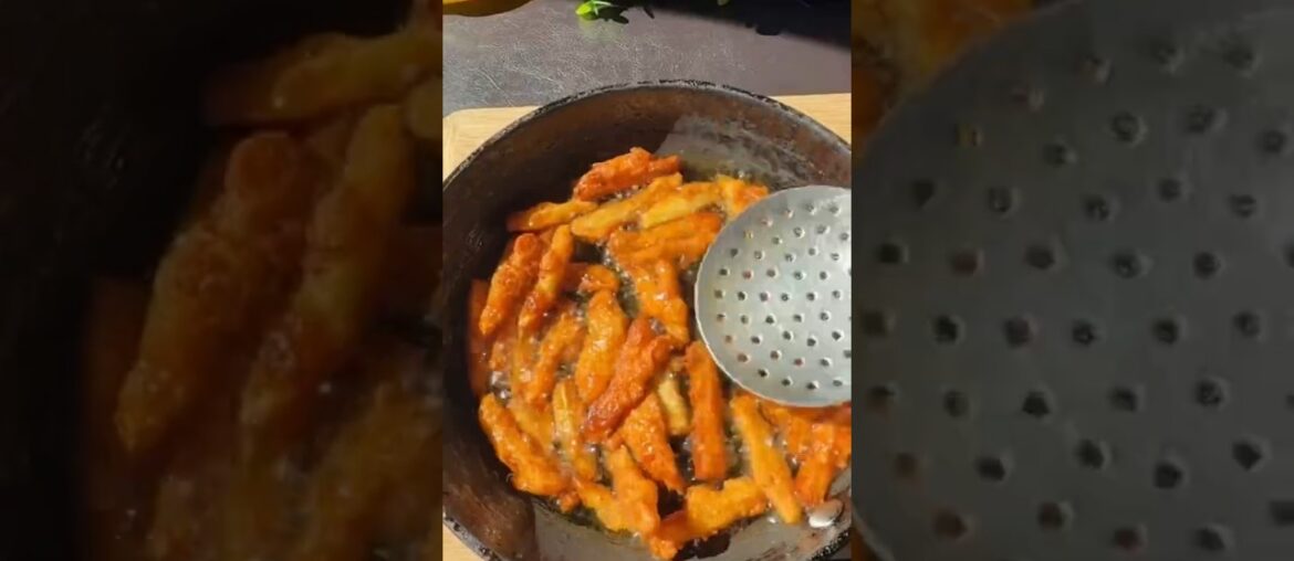 Chilli Garlic Fries 🍟🧄 #youtubeshorts #food #frenchfries #recipe #youtubeshorts #cooking #yt