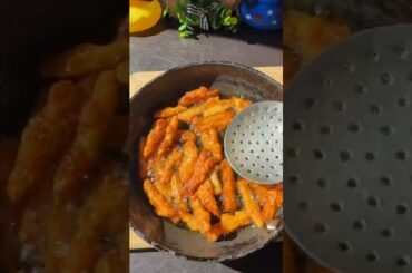 Chilli Garlic Fries 🍟🧄 #youtubeshorts #food #frenchfries #recipe #youtubeshorts #cooking #yt