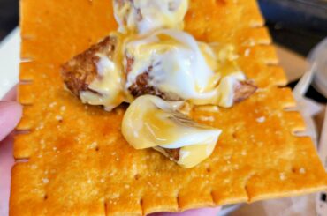 Going through my pictures, I remember the Giant cheez-its! They were okay, but definitely needed some taco toppings.