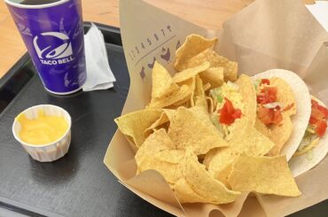 First time having taco bell !!