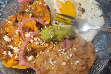First try at chilaquiles!