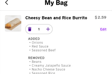 Why is so hard to get this classic burrito. Cheapest mod I've found so far.
