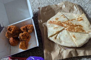 Triple Double Crunchwrap & Diablo dusted nuggets