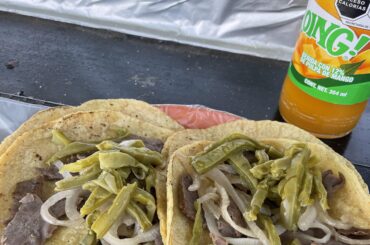 Tacos de cecina de Yecapixtla