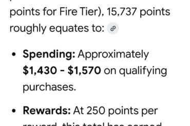 Tier / Lifetime Points