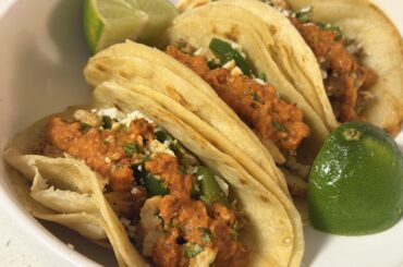 Chicken tacos