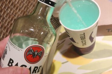 Pouring white bacardi in my baja blast, anybody else do this?