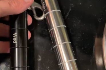 I give you chili pepper flake holder nunchucks. Check out these pill keychain containers.