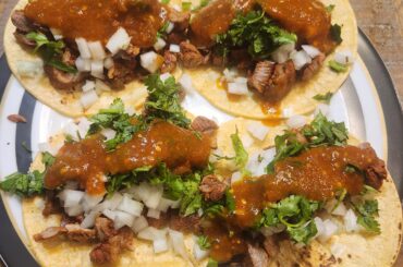 Carne asada tacos